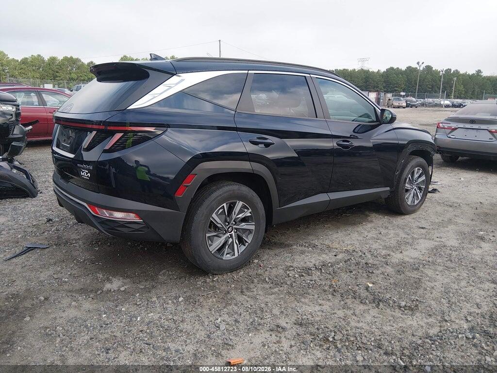 KM8JBCA18NU018863 2022 HYUNDAI TUCSON HYBRID photo no. 4