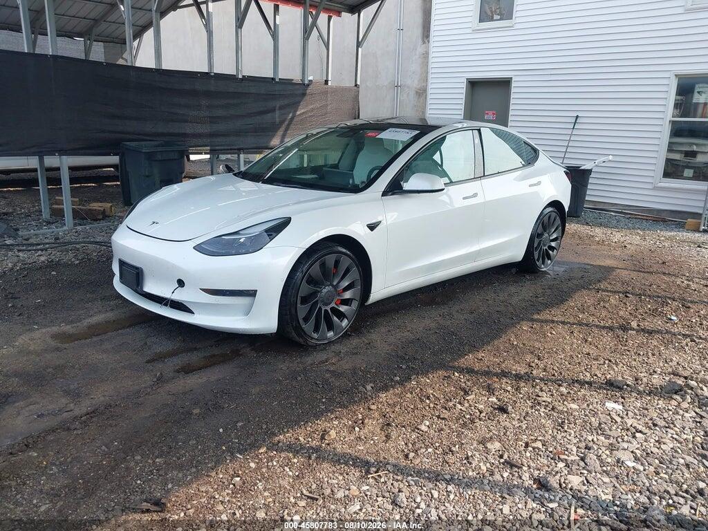 5YJ3E1EC9NF311684 2022 TESLA MODEL 3 photo no. 2