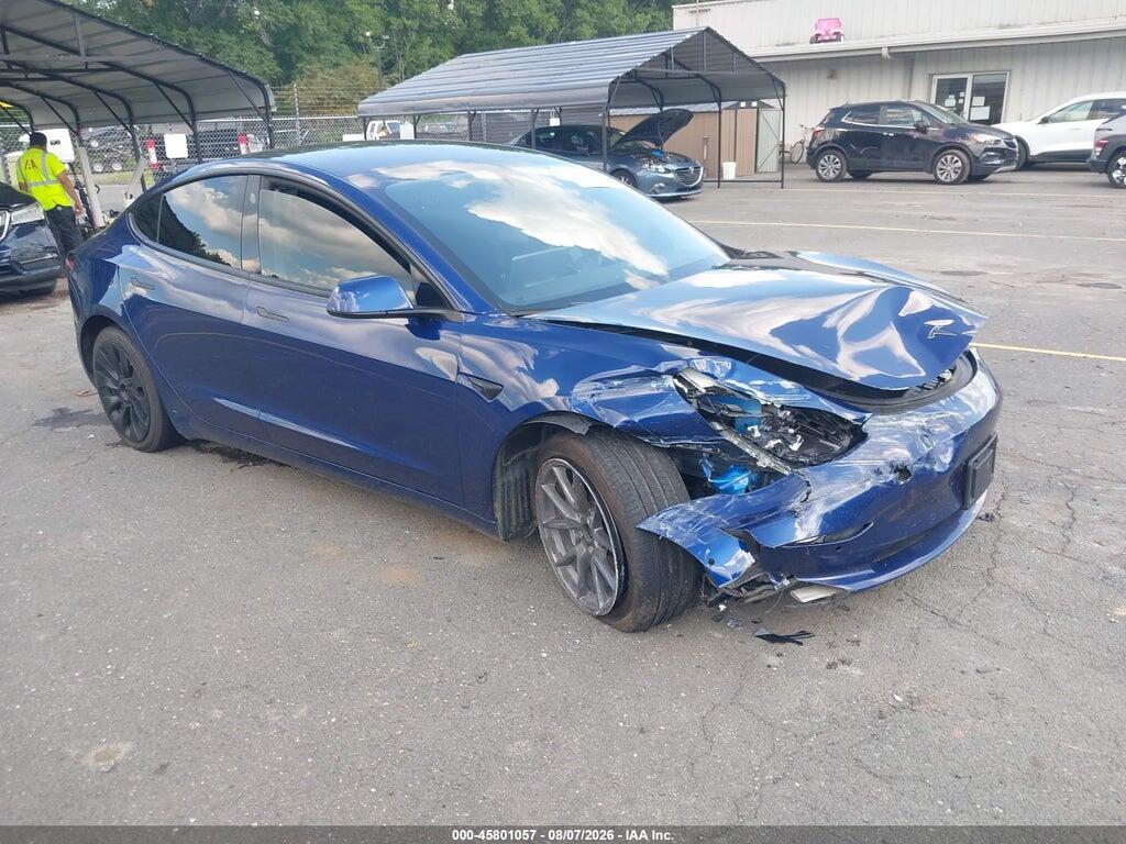 5YJ3E1EA2NF185229 2022 TESLA MODEL 3 photo no. 1