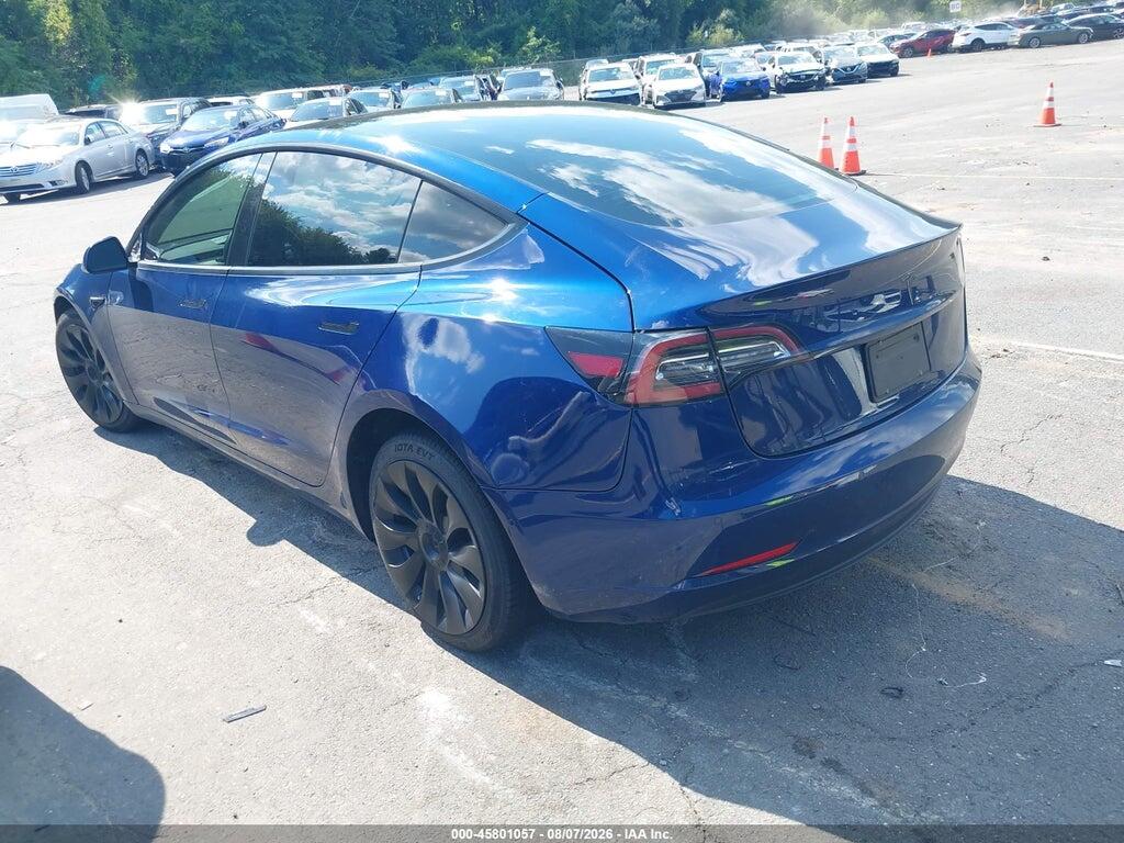 5YJ3E1EA2NF185229 2022 TESLA MODEL 3 photo no. 3