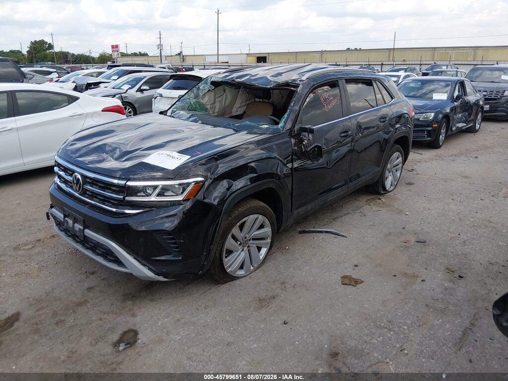 1V2HE2CA9NC230337 2022 VOLKSWAGEN ATLAS CROSS SPORT photo no. 2