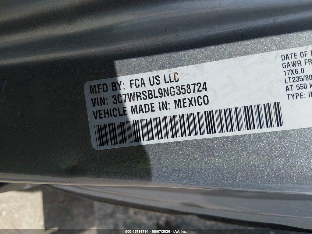 3C7WRSBL9NG358724 2022 RAM 3500 CHASSIS photo no. 8