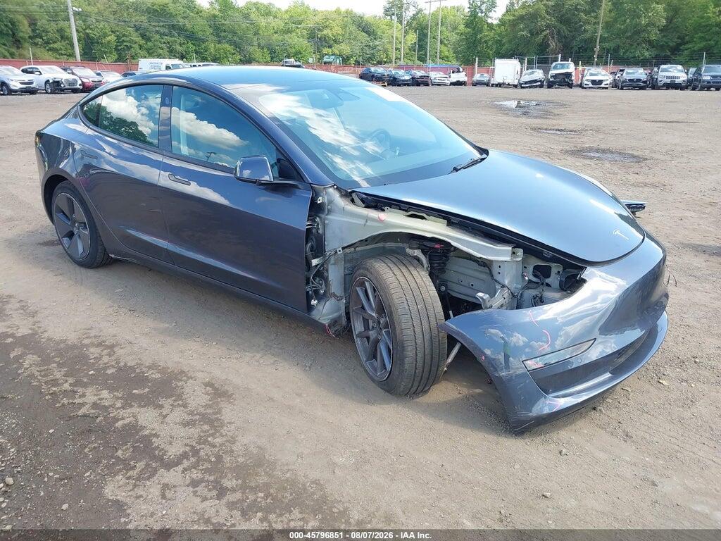 5YJ3E1EB6NF245845 2022 TESLA MODEL 3 photo no. 1