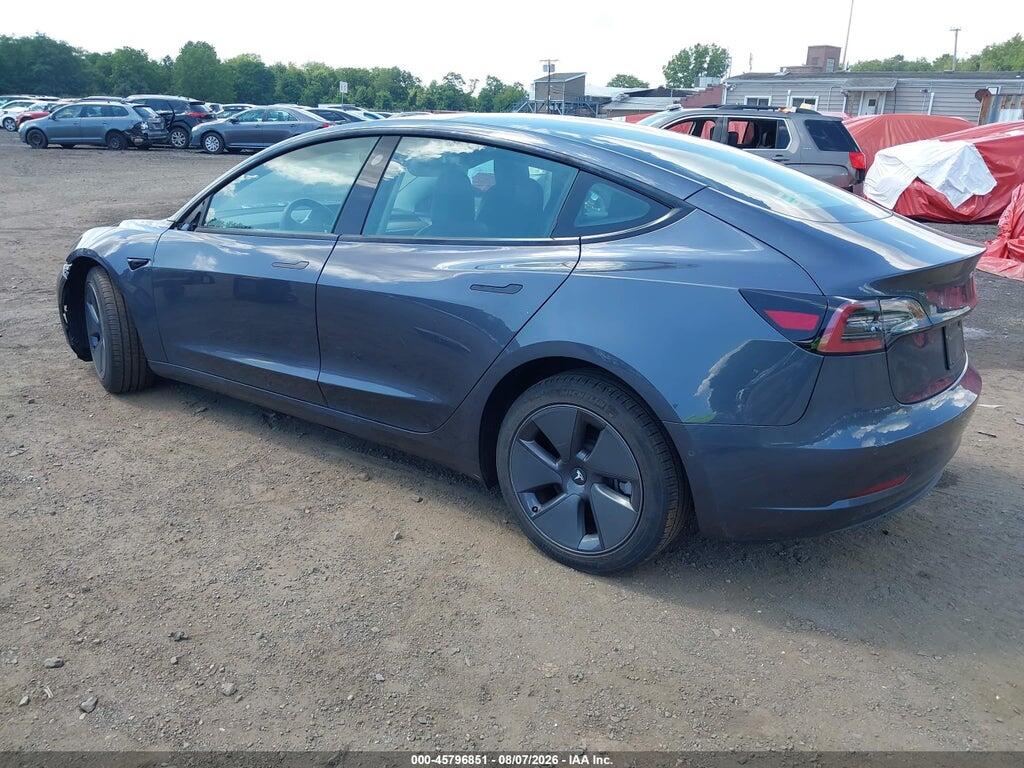 5YJ3E1EB6NF245845 2022 TESLA MODEL 3 photo no. 3