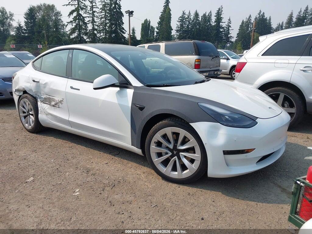 5YJ3E1EA0NF190784 2022 TESLA MODEL 3 photo no. 1