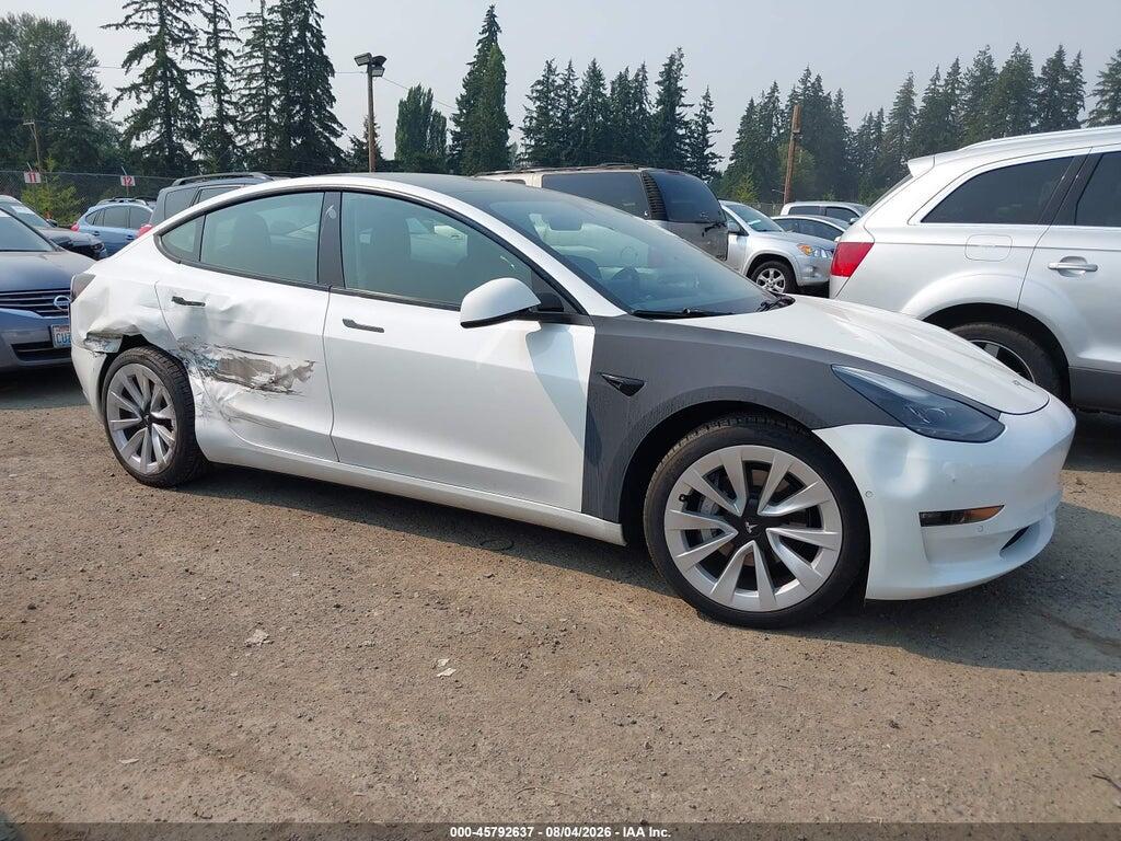 5YJ3E1EA0NF190784 2022 TESLA MODEL 3 photo no. 6
