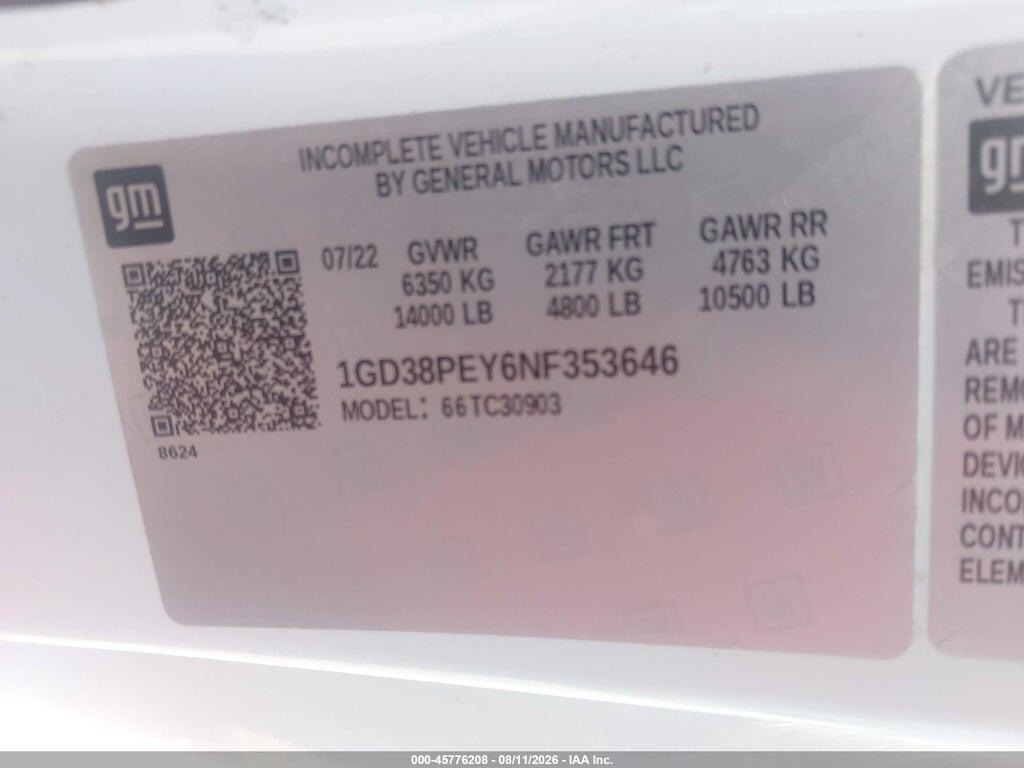 1GD38PEY6NF353646 2022 GMC SIERRA 3500HD photo no. 8