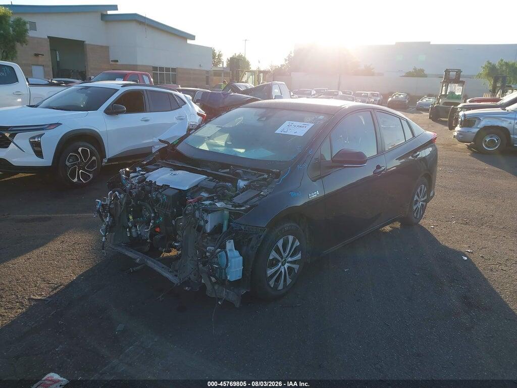 JTDKAMFP2N3223020 2022 TOYOTA PRIUS PRIME photo no. 2