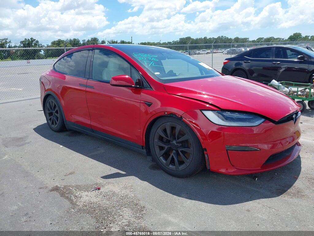 7SAXCAE5XNF345144 2022 TESLA MODEL X photo no. 1