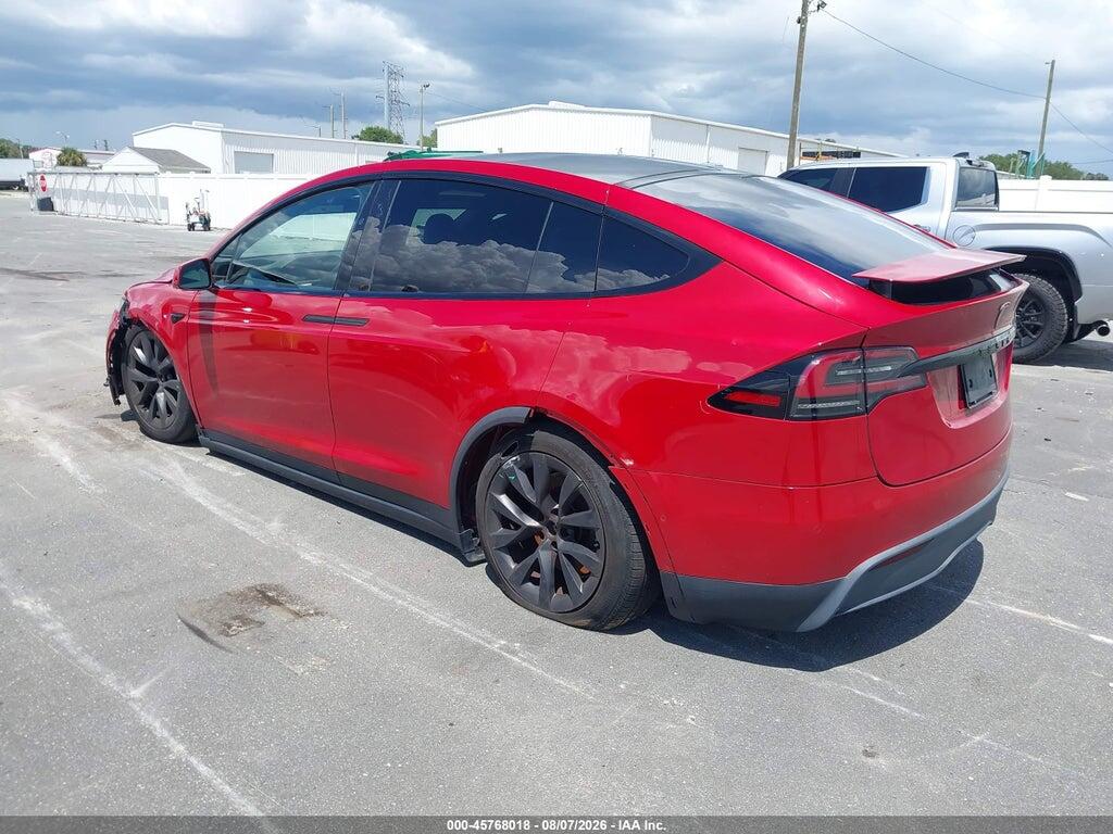7SAXCAE5XNF345144 2022 TESLA MODEL X photo no. 3
