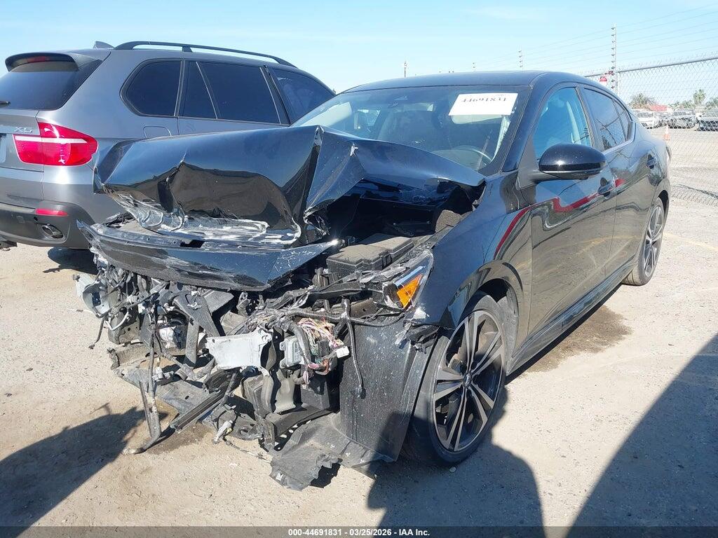 3N1AB8DV3NY321629 2022 NISSAN SENTRA photo no. 2