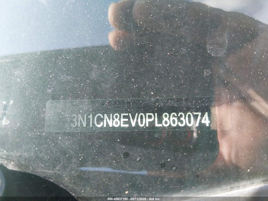 3N1CN8EV0PL863074 2023 NISSAN VERSA photo no. 9