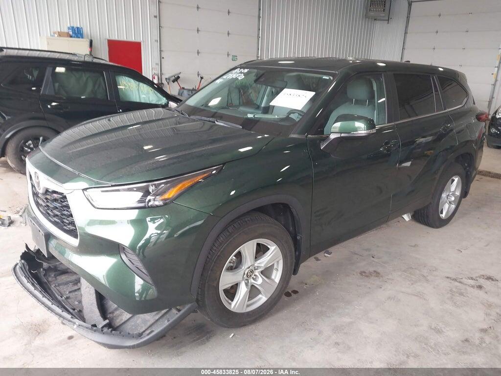 5TDKDRAH3PS500795 2023 TOYOTA HIGHLANDER photo no. 2