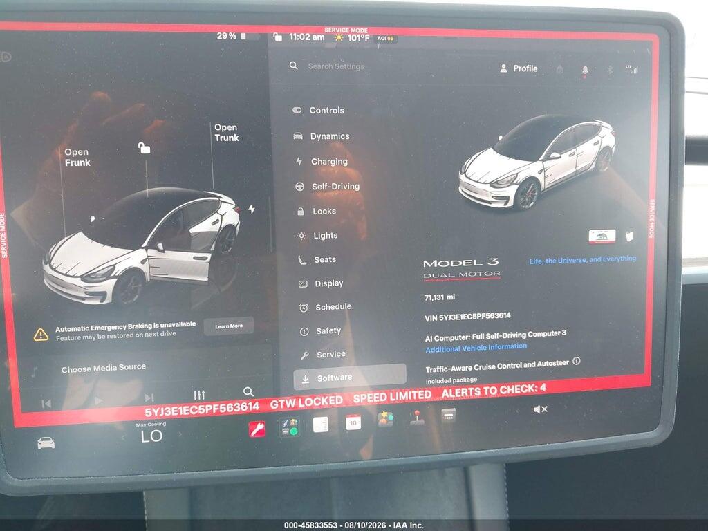 5YJ3E1EC5PF563614 2023 TESLA MODEL 3 photo no. 7