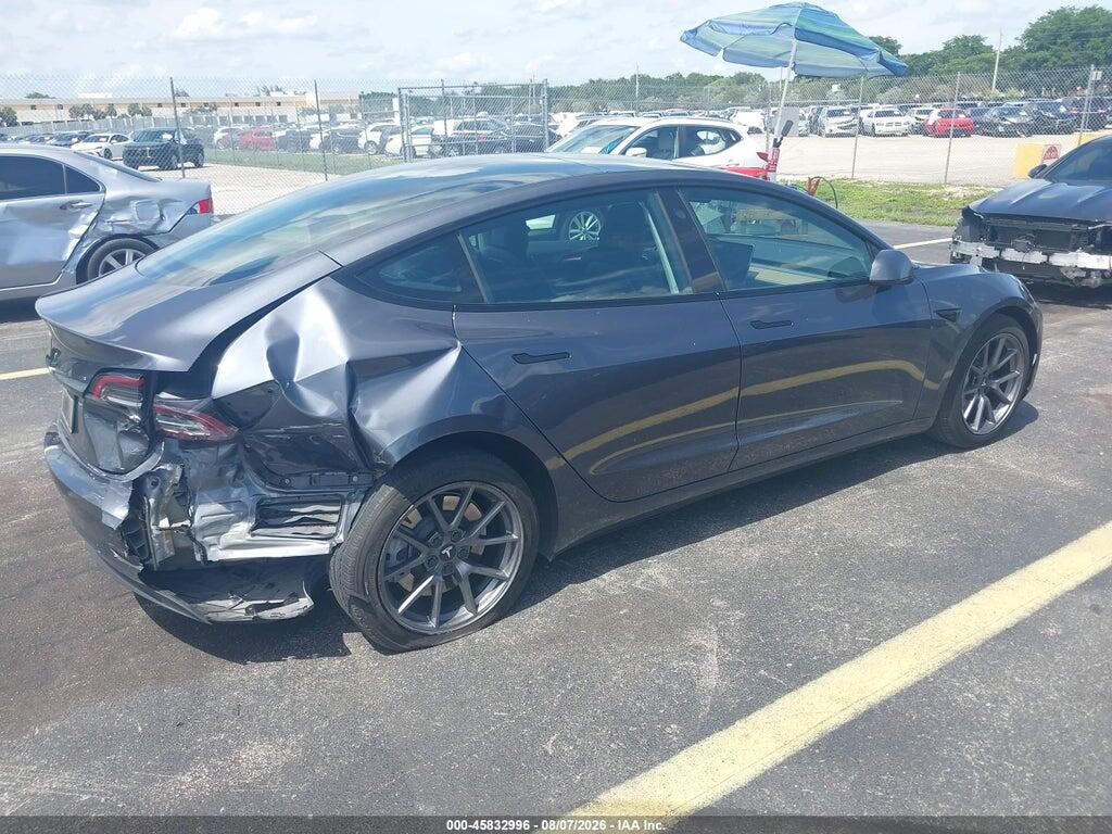 5YJ3E1EA6PF657225 2023 TESLA MODEL 3 photo no. 4