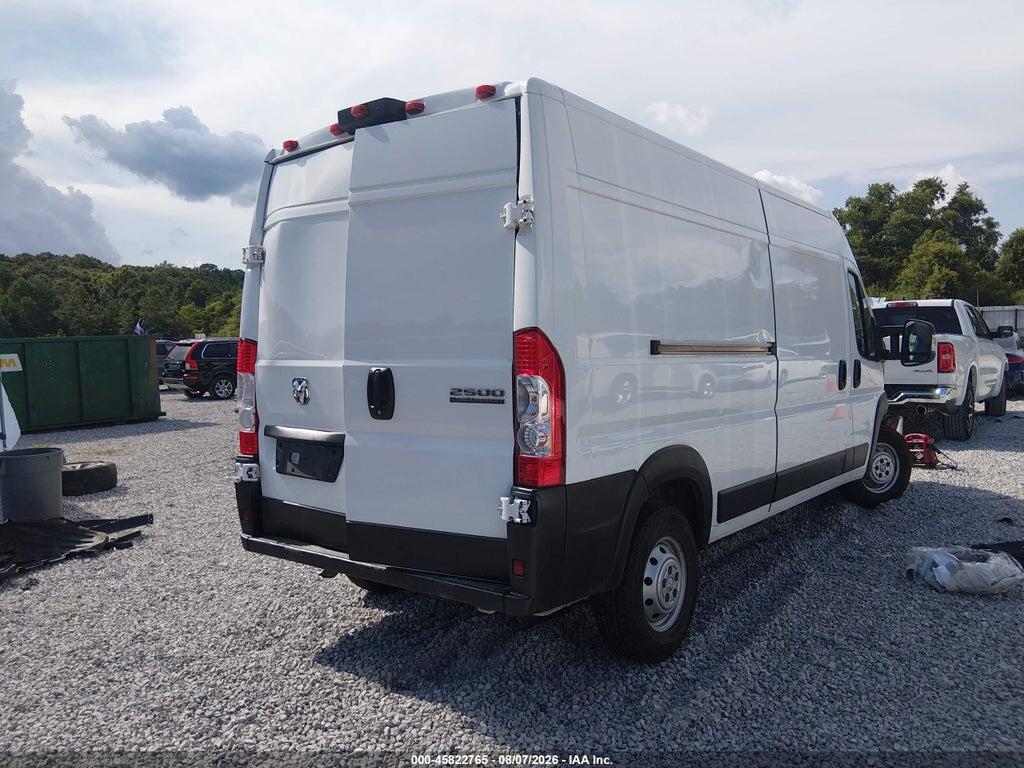 3C6LRVDG0PE524099 2023 RAM PROMASTER 2500 photo no. 4