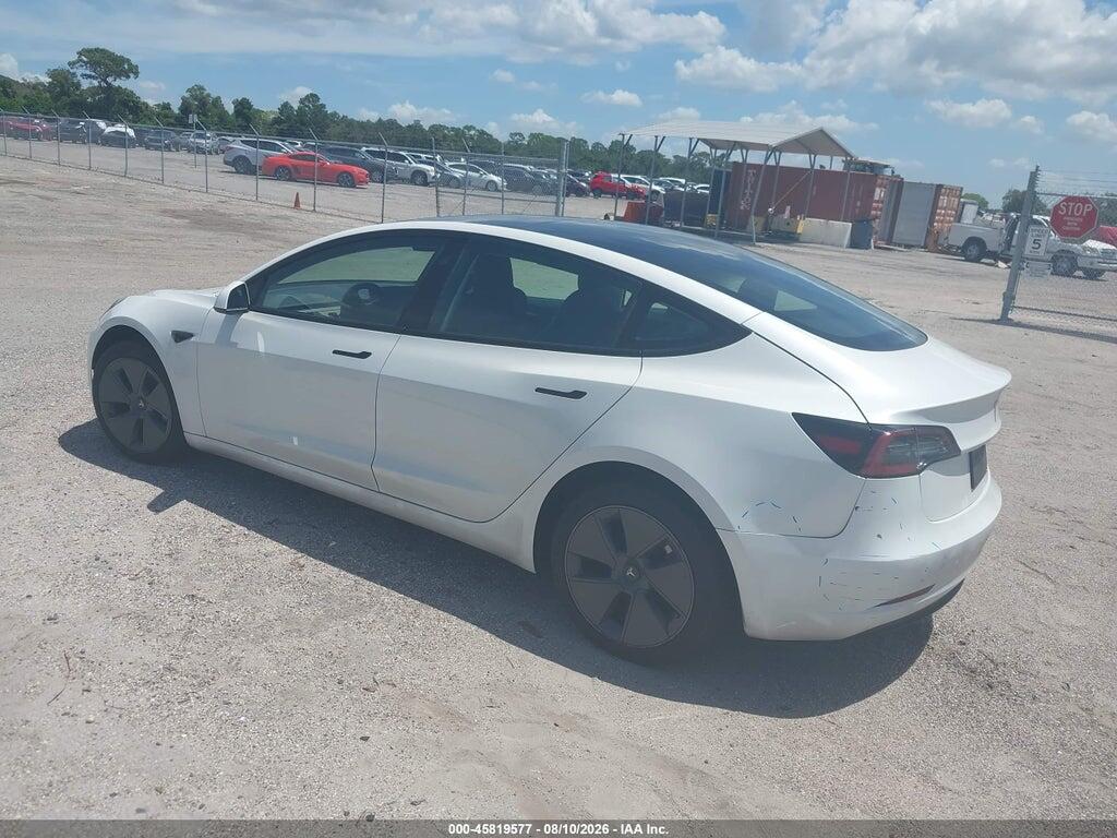 5YJ3E1EA1PF451150 2023 TESLA MODEL 3 photo no. 3
