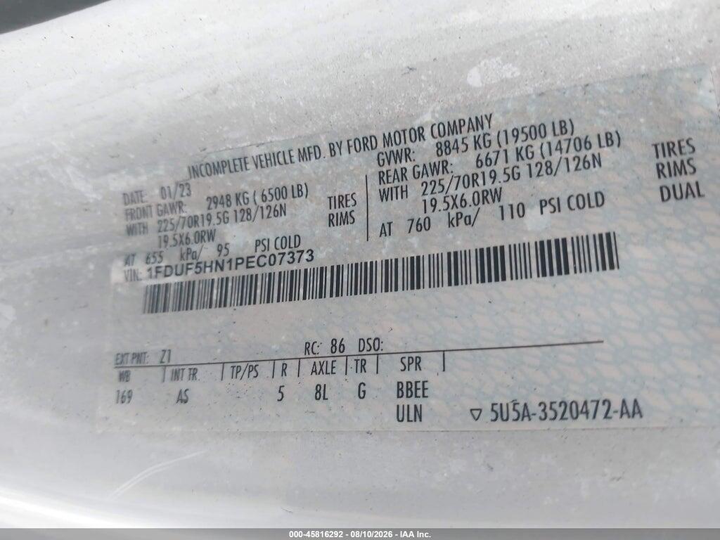 1FDUF5HN1PEC07373 2023 FORD F-550 CHASSIS photo no. 4