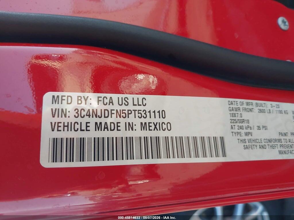 3C4NJDFN5PT531110 2023 JEEP COMPASS photo no. 9