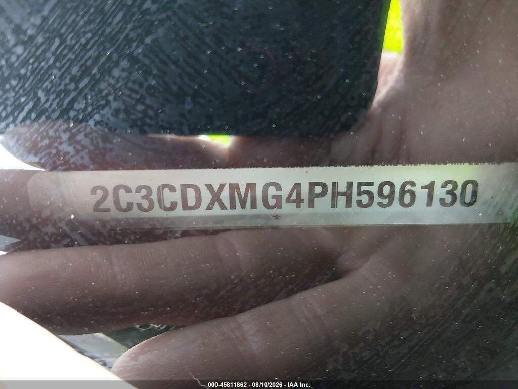 2C3CDXMG4PH596130 2023 DODGE CHARGER photo no. 9
