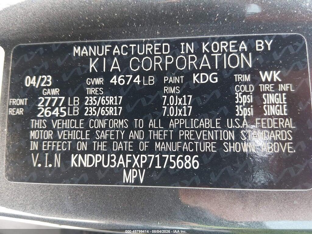 KNDPU3AFXP7175686 2023 KIA SPORTAGE photo no. 9