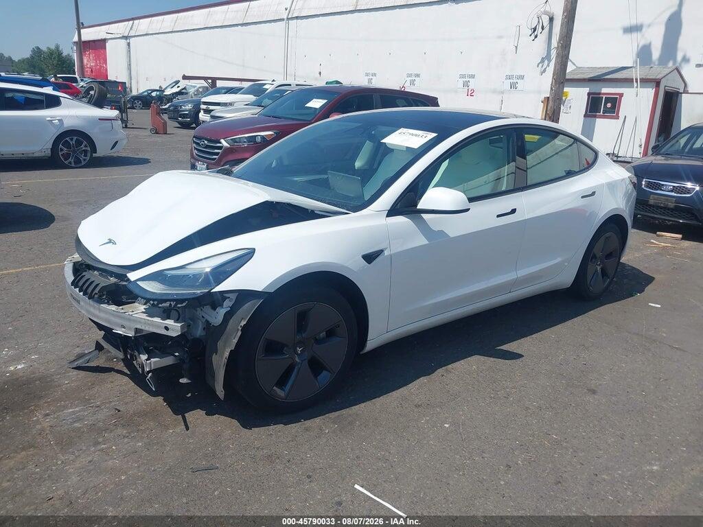 5YJ3E1EA5PF494941 2023 TESLA MODEL 3 photo no. 2