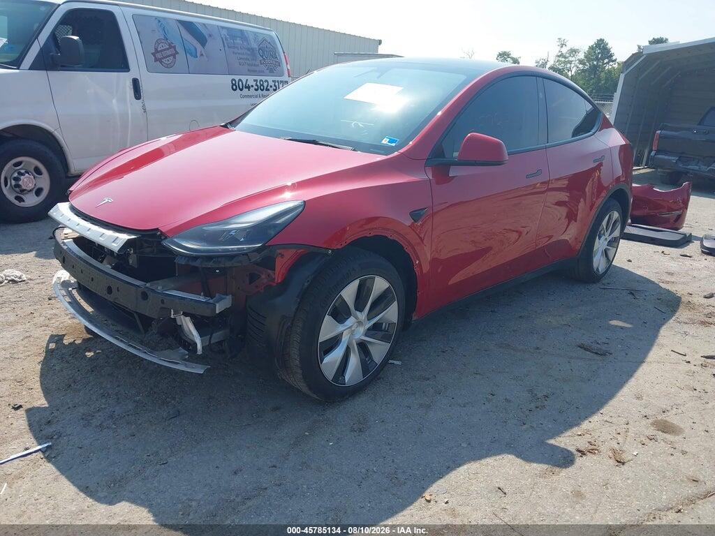7SAYGDEE9PF796031 2023 TESLA MODEL Y photo no. 2