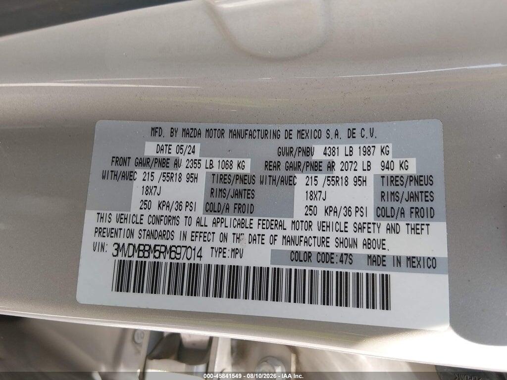 3MVDMBBM5RM697014 2024 MAZDA CX-30 photo no. 9