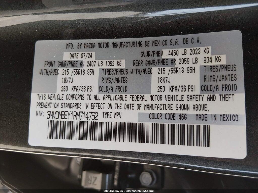 3MVDMBEY1RM714762 2024 MAZDA CX-30 photo no. 9