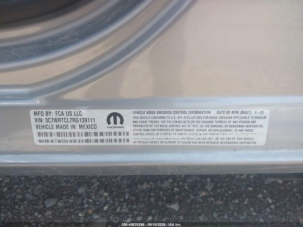 3C7WRTCL7RG139111 2024 RAM 3500 CHASSIS photo no. 8