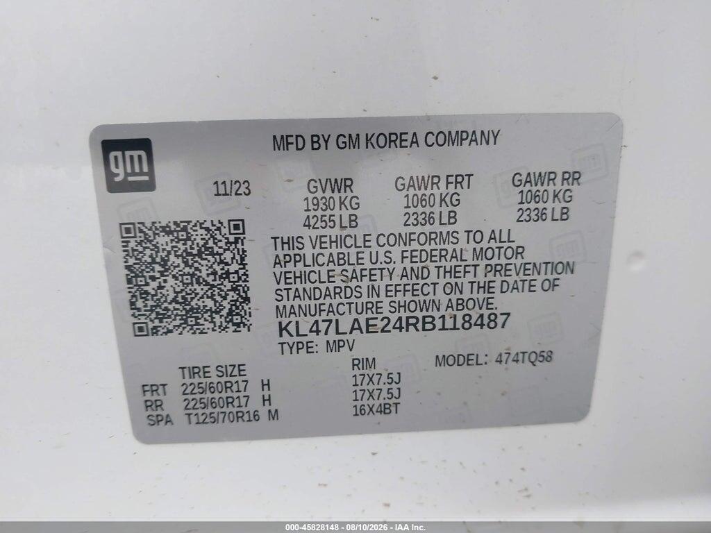 KL47LAE24RB118487 2024 BUICK ENVISTA photo no. 9