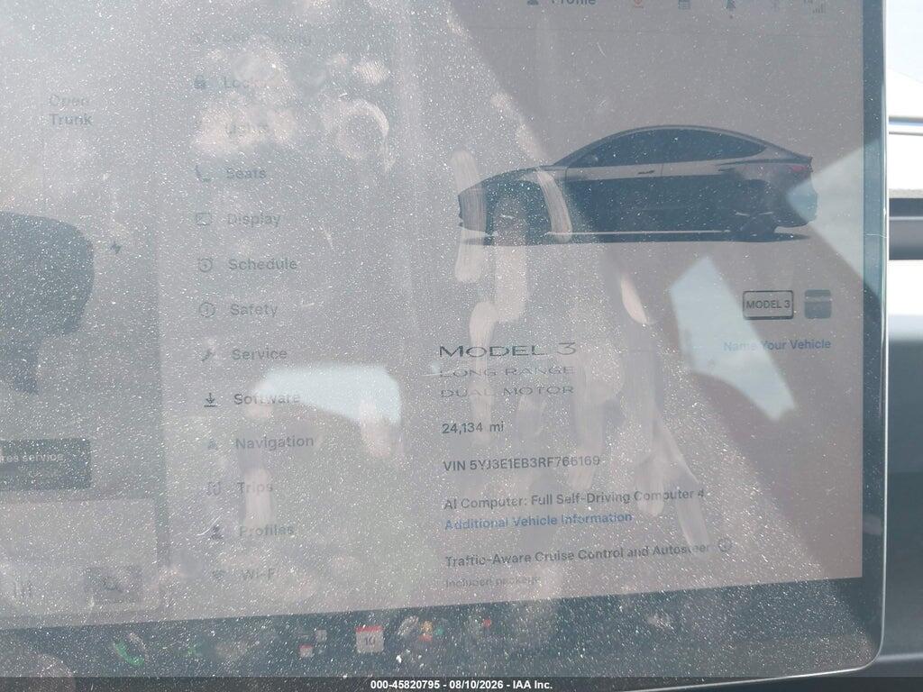 5YJ3E1EB3RF766169 2024 TESLA MODEL 3 photo no. 7