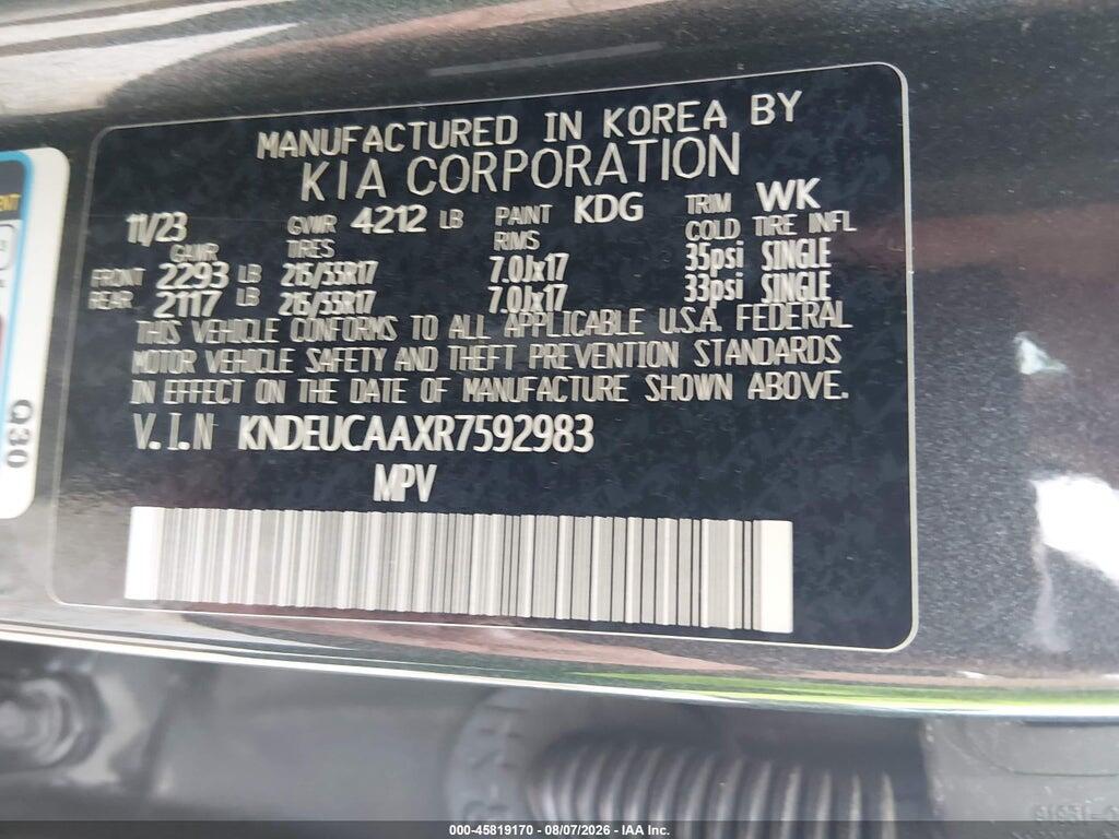 KNDEUCAAXR7592983 2024 KIA SELTOS photo no. 9
