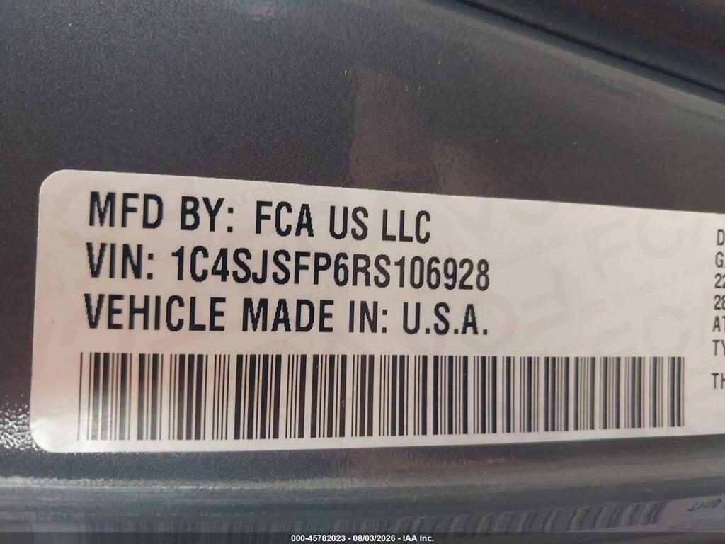 1C4SJSFP6RS106928 2024 JEEP GRAND WAGONEER L photo no. 9