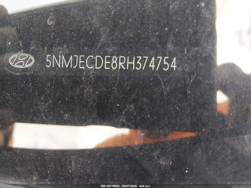 5NMJECDE8RH374754 2024 HYUNDAI TUCSON photo no. 9