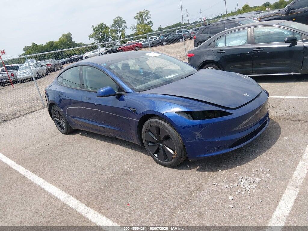 5YJ3E1EAXRF733273 2024 TESLA MODEL 3 photo no. 1