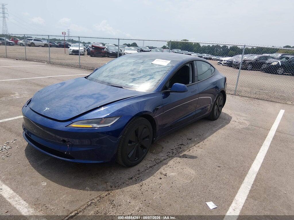 5YJ3E1EAXRF733273 2024 TESLA MODEL 3 photo no. 2