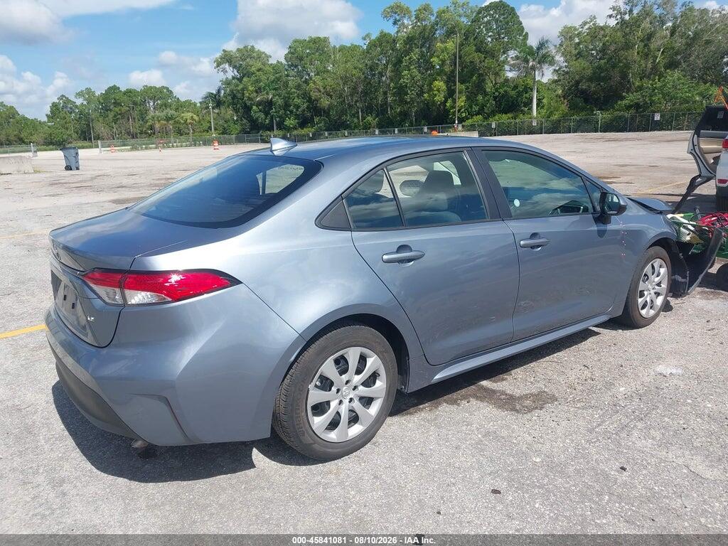 5YFB4MDE9SP234348 2025 TOYOTA COROLLA photo no. 4
