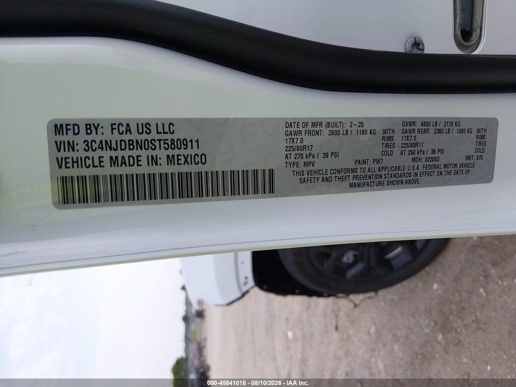3C4NJDBN0ST580911 2025 JEEP COMPASS photo no. 9