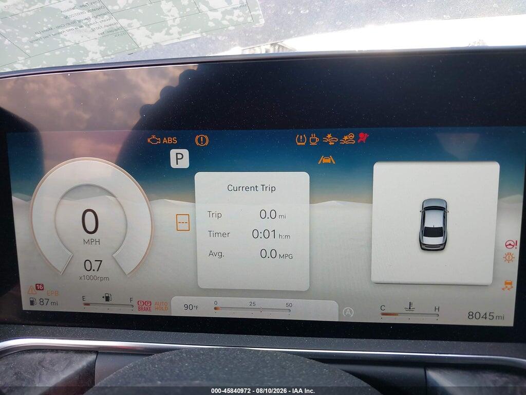 KMTFC4SD0SU048975 2025 GENESIS G90 photo no. 7