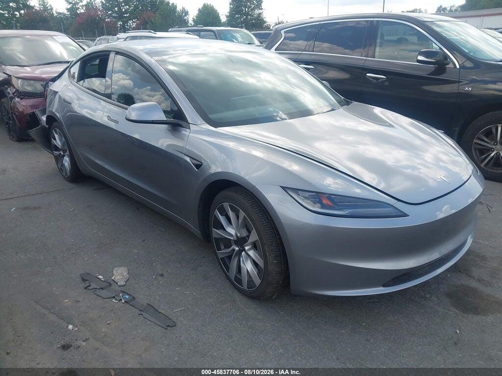 5YJ3E1EA7SF996939 2025 TESLA MODEL 3 photo no. 1