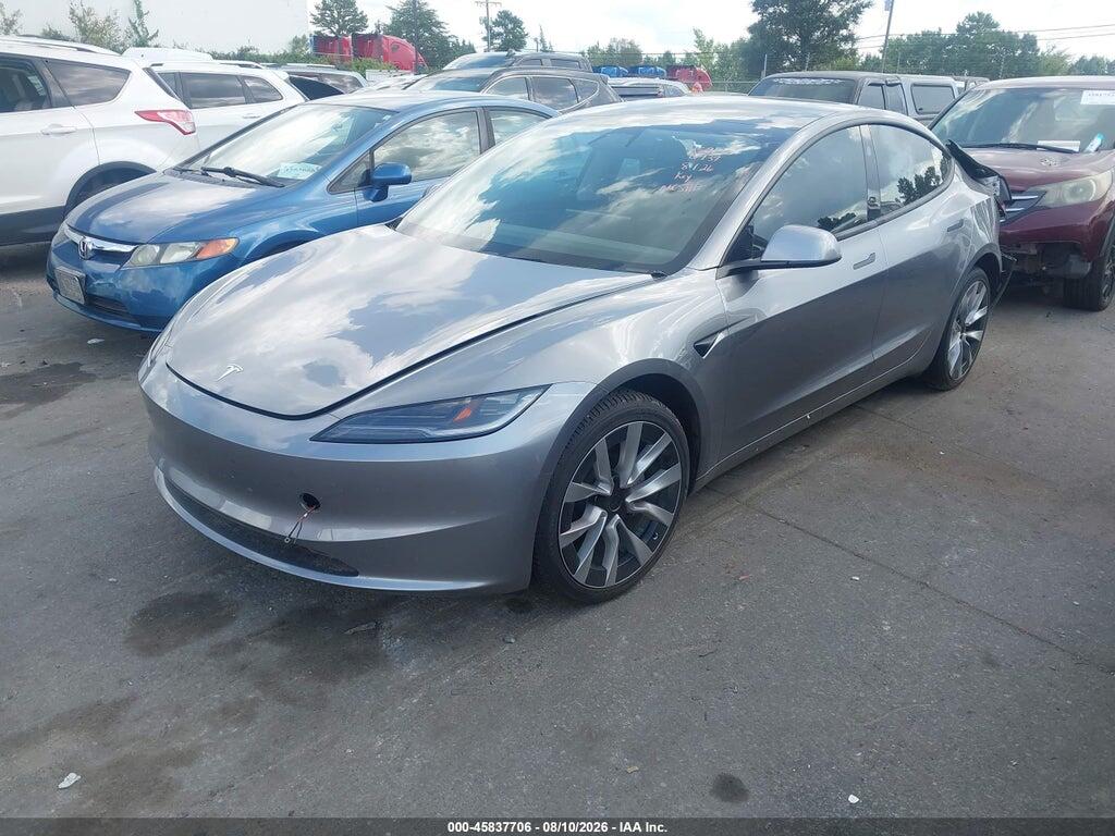 5YJ3E1EA7SF996939 2025 TESLA MODEL 3 photo no. 2