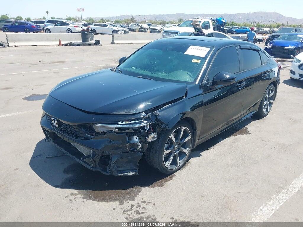 2HGFE4F83SH303161 2025 HONDA CIVIC  HYBRID photo no. 2