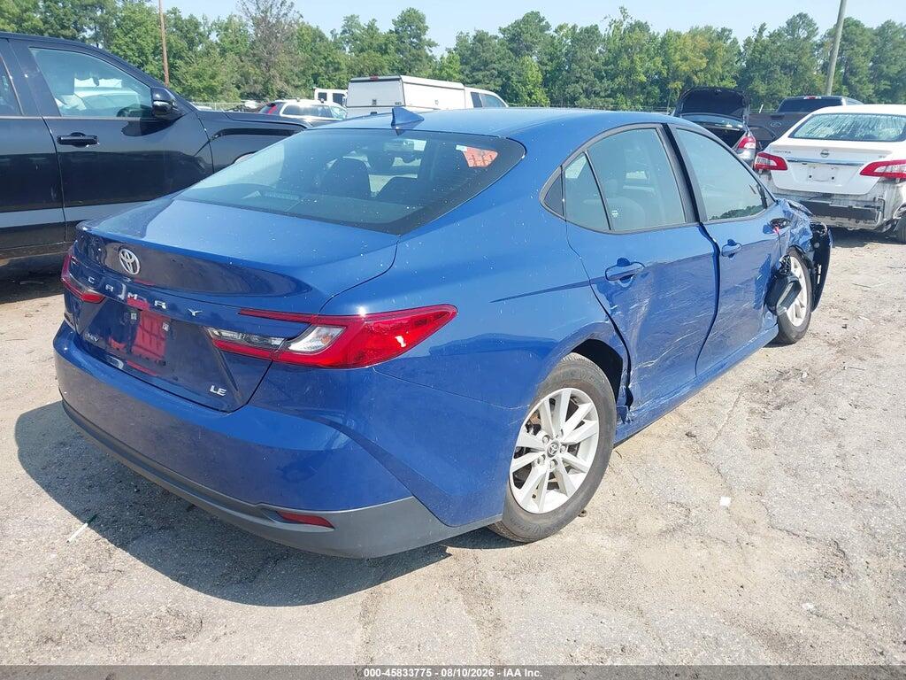 4T1DAACK0SU010309 2025 TOYOTA CAMRY photo no. 4
