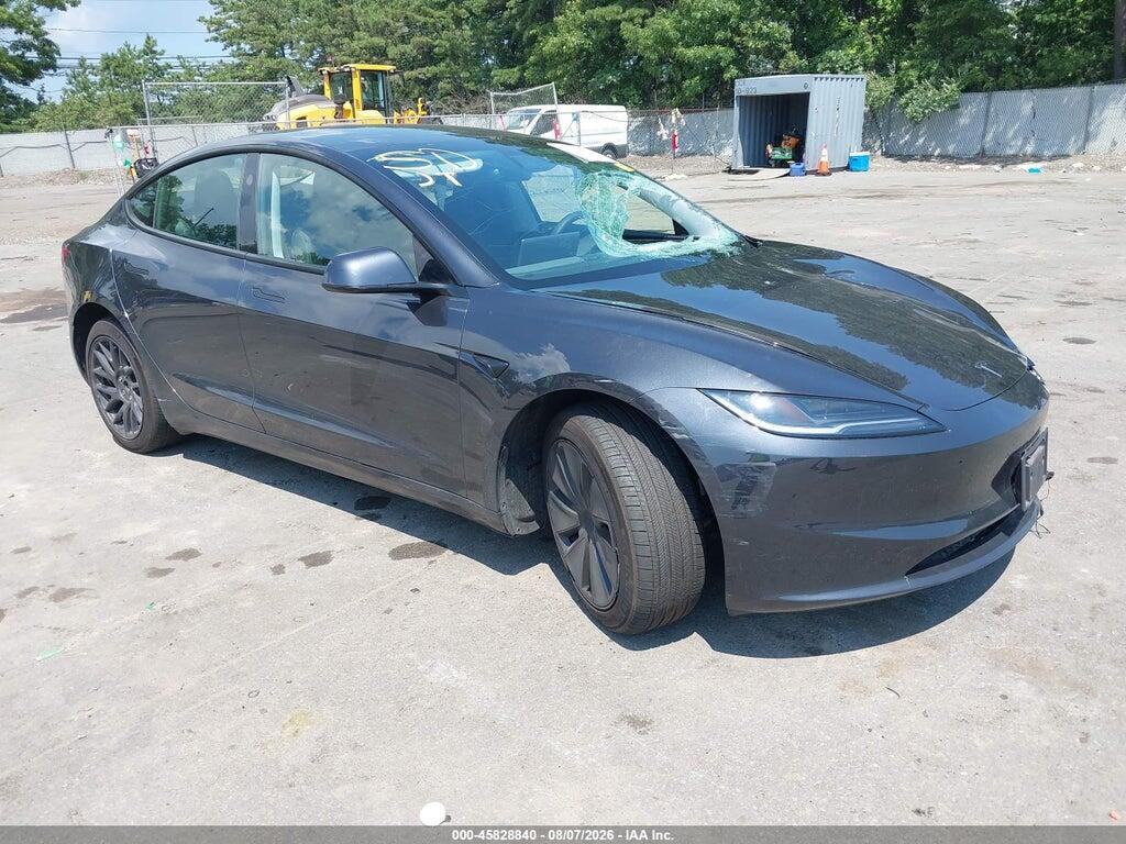 5YJ3E1EA6SF917079 2025 TESLA MODEL 3 photo no. 1