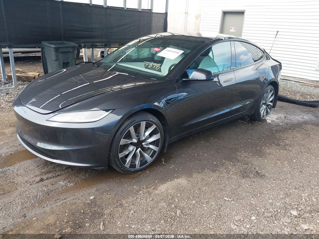 5YJ3E1EB7SF928259 2025 TESLA MODEL 3 photo no. 2