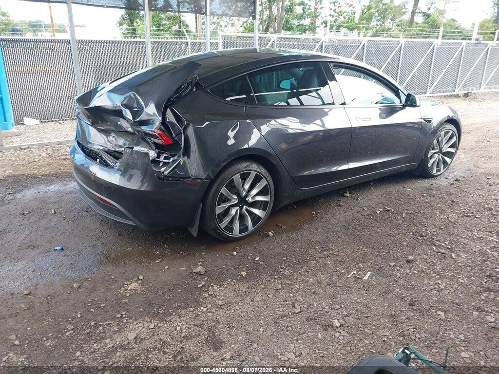 5YJ3E1EB7SF928259 2025 TESLA MODEL 3 photo no. 4