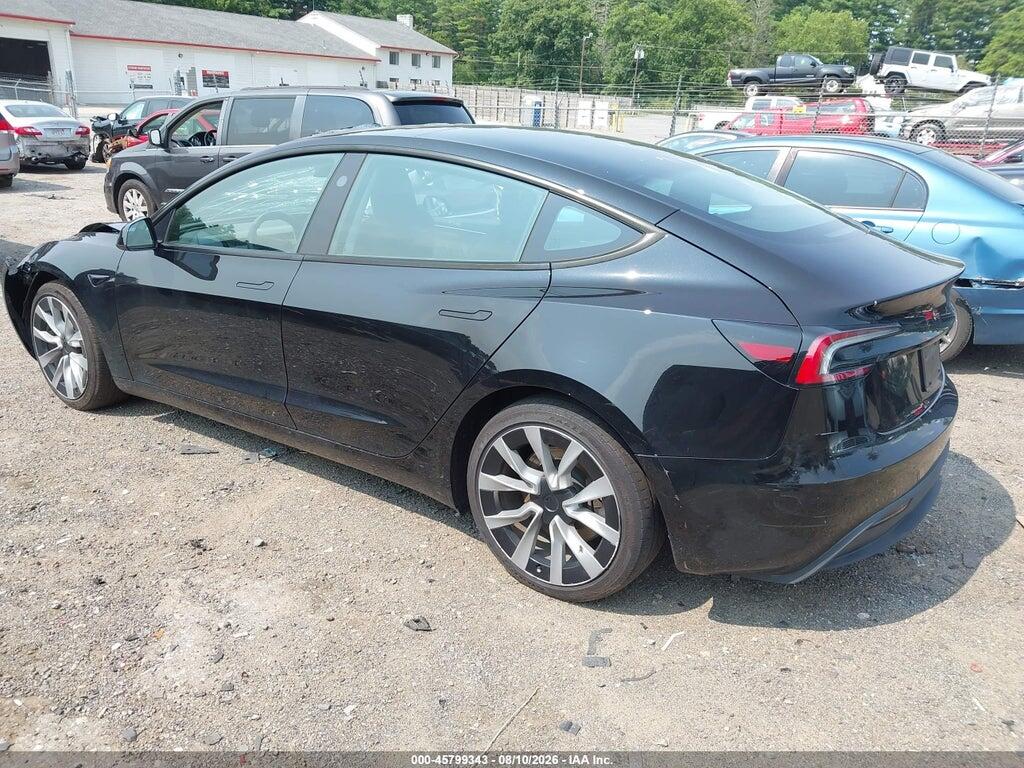 5YJ3E1EB6SF030591 2025 TESLA MODEL 3 photo no. 3