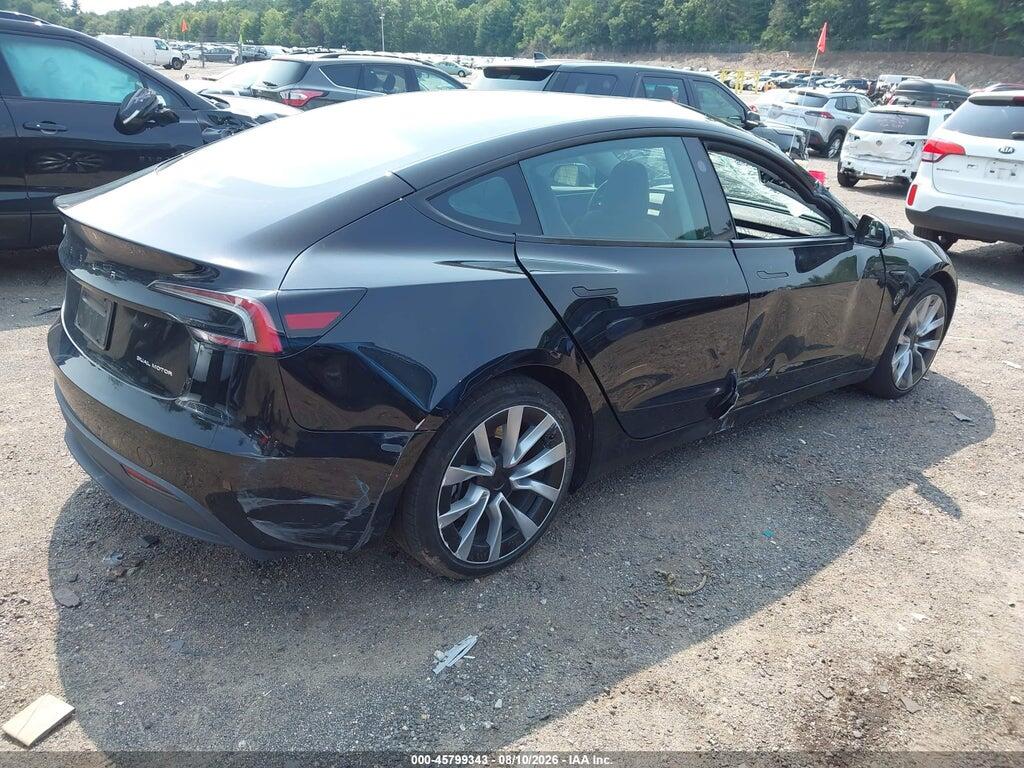5YJ3E1EB6SF030591 2025 TESLA MODEL 3 photo no. 4