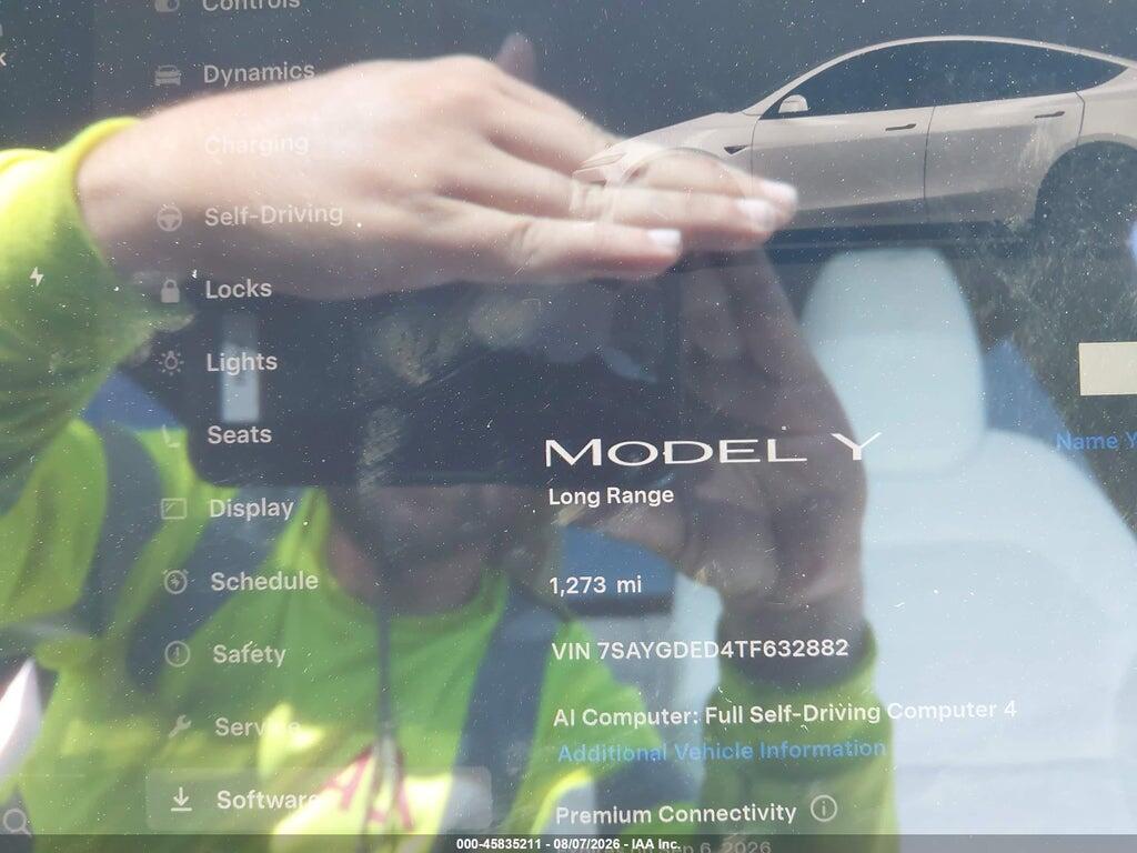 7SAYGDED4TF632882 2026 TESLA MODEL Y photo no. 7